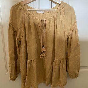 Spell the Gypsy oversized peasant top